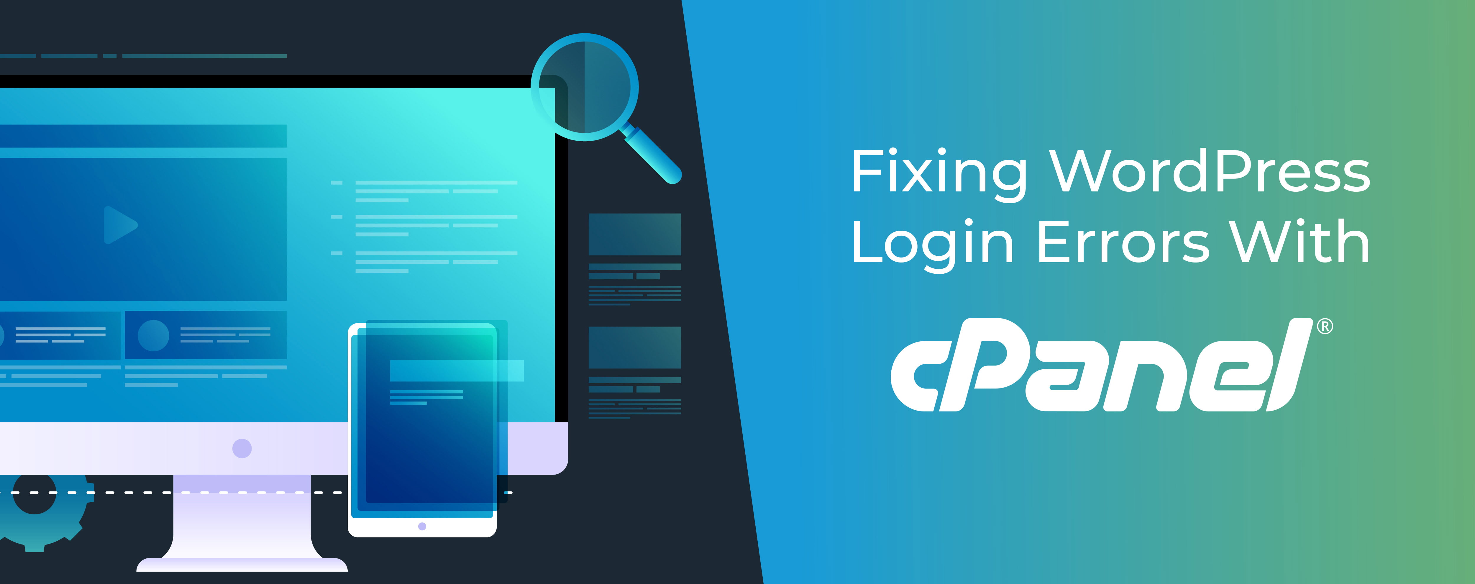 Cpanel Fixing WordPress Login Errors With cPanel BEK Server Web Services