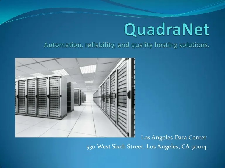 Dedicated Server Los Angeles Data Center