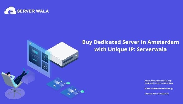 Buy Dedicated Server in Amsterdam with Unique IP Serverwala Flake