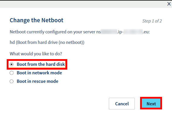 How to Boot Up Your Server on an OVH Kernel Interserver Tips