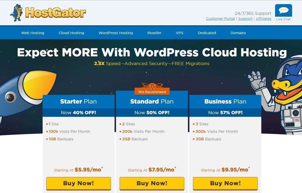 HostGator is a leading provider of web hosting VPS hosting and
