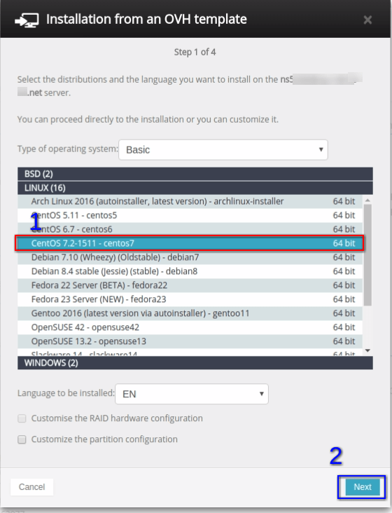 How to Use a Stock Kernel with an OVH Dedicated Server
